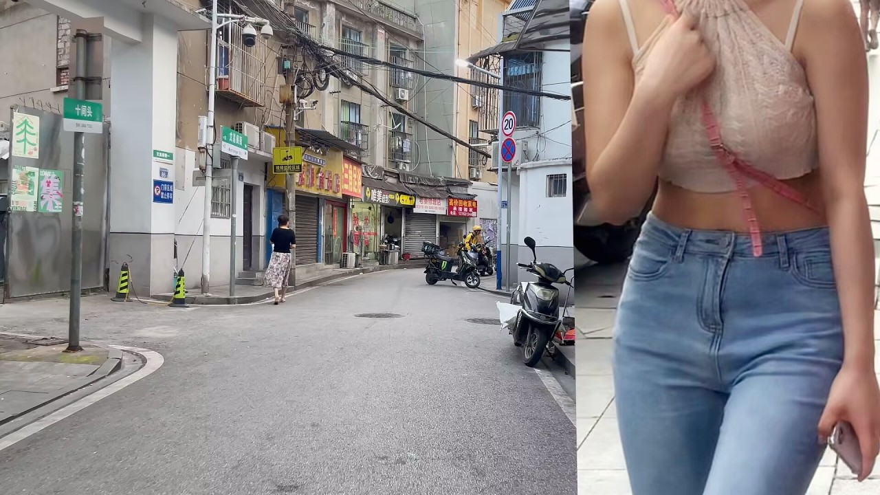 長沙街拍-蔡鍔路-十間頭-鴛鴦井巷-芙蓉路。Changsha Street Photography. Streets in Changsha on Tuesday, June 17, 2025.