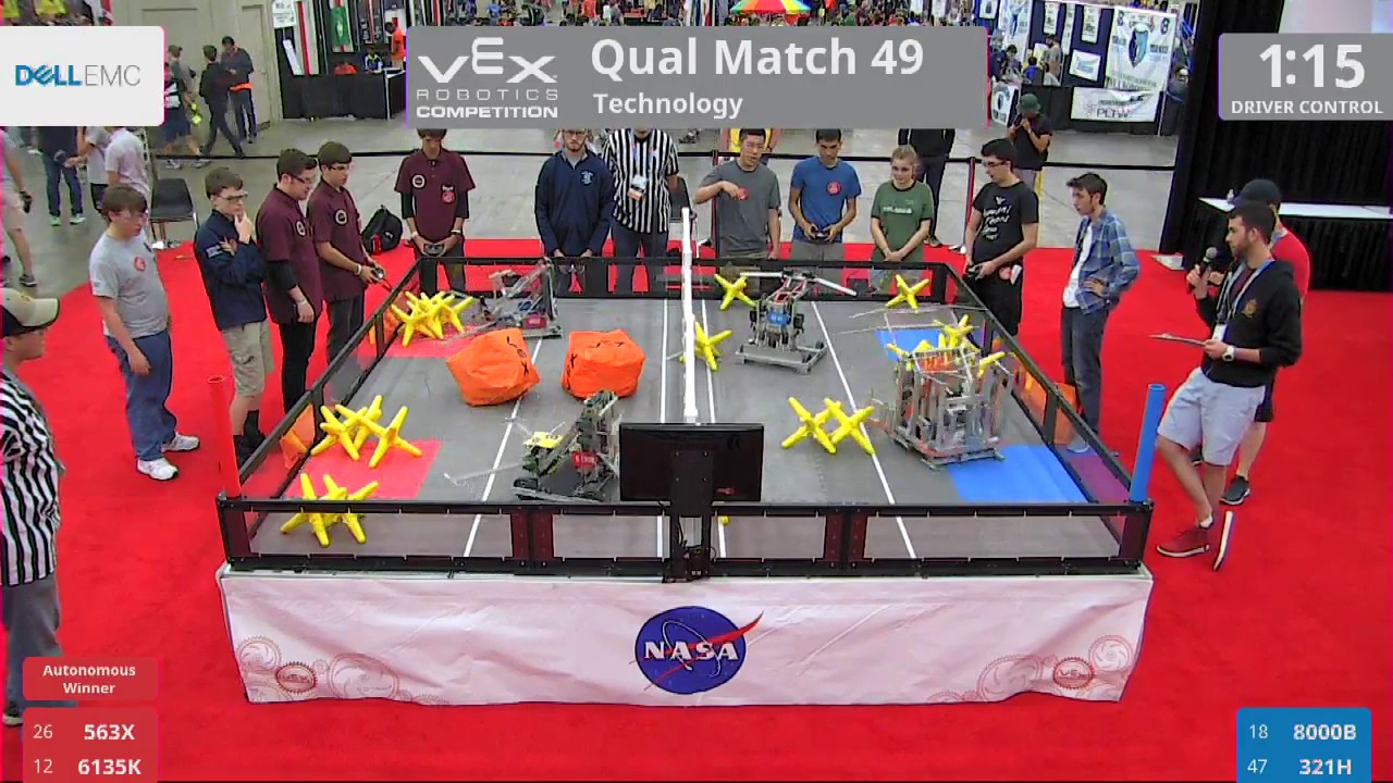 2017 VRC Tech Q49 - 563X 6135K vs 8000B 321H - 48 to 23