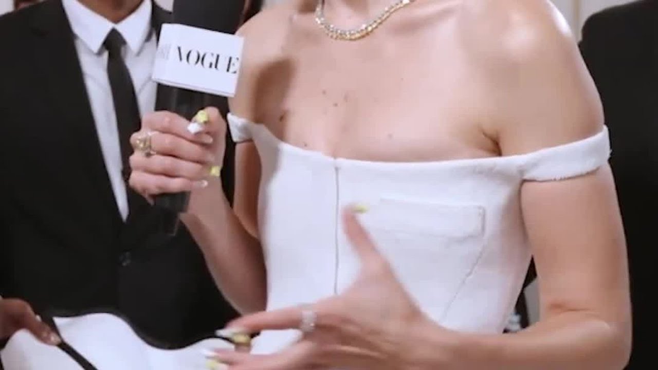 Gigi Hadid's Dress Took 5,000+ Hours To Stitch Together