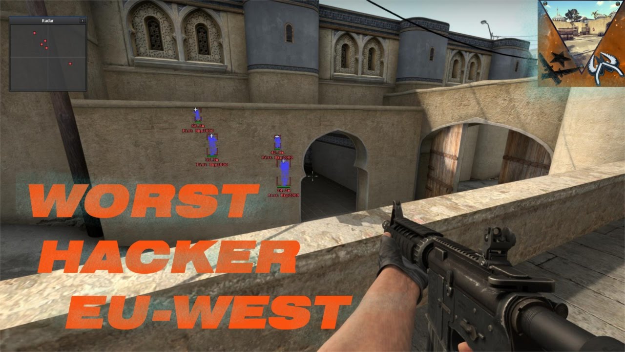 Worst CS:GO-Hacker EU-WEST | WH & Trigger - YouTube