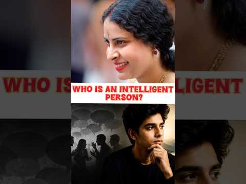 Who is an intelligent person?🤔 #bhakti #motivation #krishna #love #trending #happy #shorts #smart