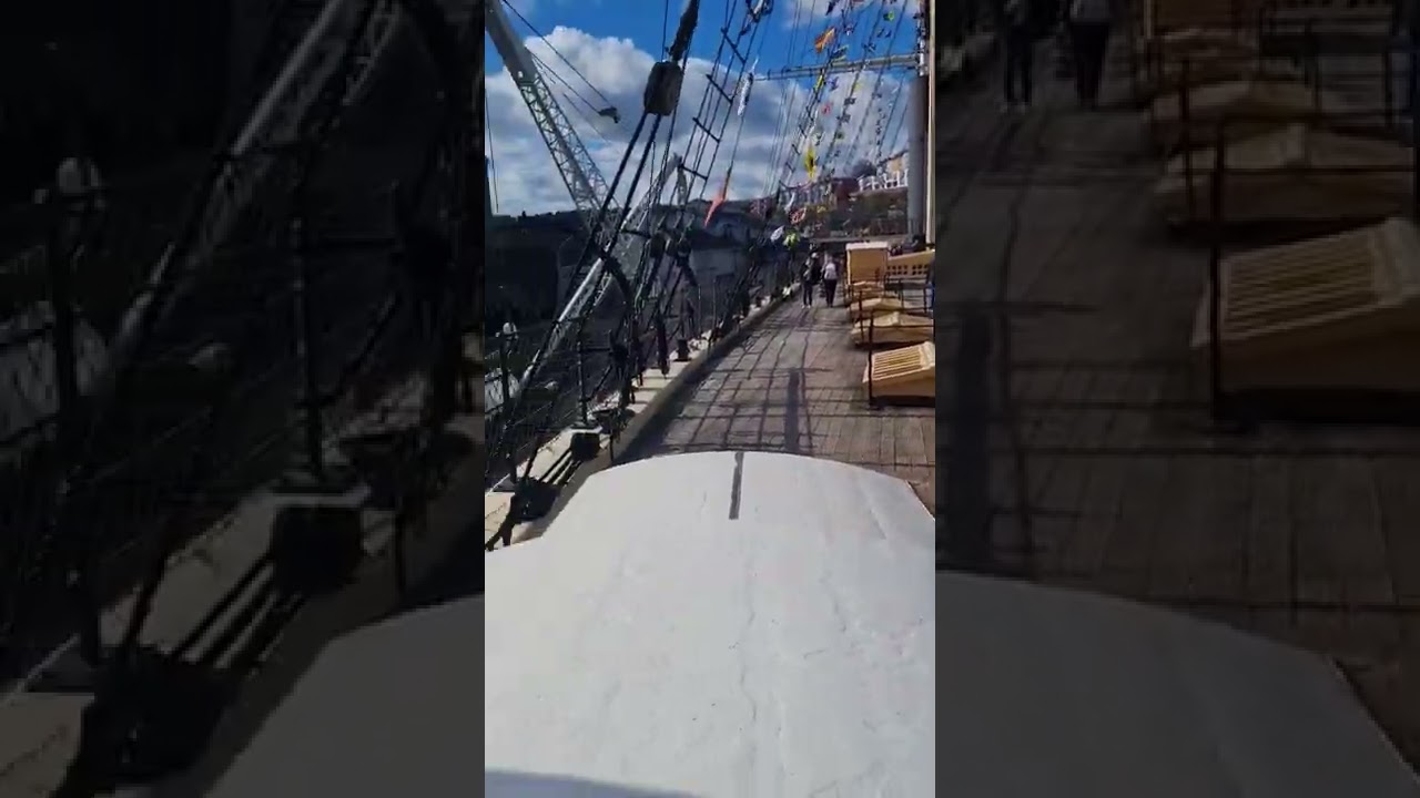 SS GREAT BRITAIN (TOP DECK VIEW)