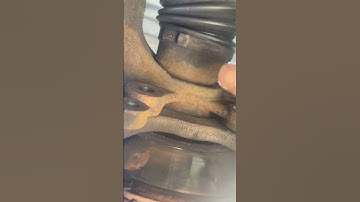 Remove Rusty Stuck break rotor #melting #automobile