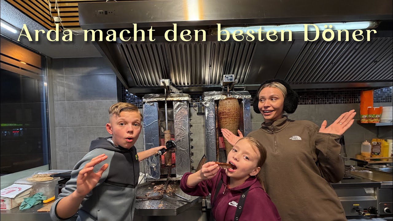 Arda und Aleyna arbeiten im Dönerladen 😂 l Annamiltina 