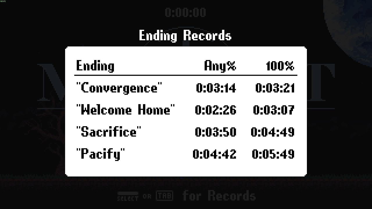 Midnight Manor all ending 100% in 19min