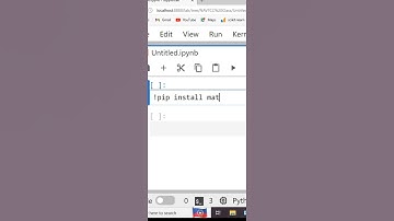 How to install matplotlib #python #pythonprogramming #viral #trending