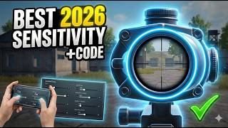 PUBG Mobile Best Sensitivity Settings 2026 🔥 Zero Recoil + Smooth Gyro Code