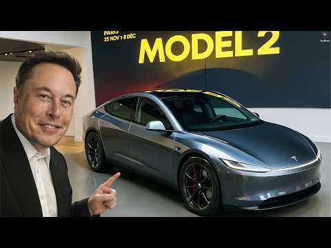2026 Tesla Model 2 $15,990 Finally Launch in Texas! What's Inside & First Look?