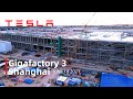 (June 10 2021)Tesla Gigafactory 3 Shanghai 4K Video