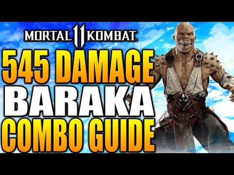 MK11 Baraka Combo Guide (04/05/2019) : r/MortalKombat