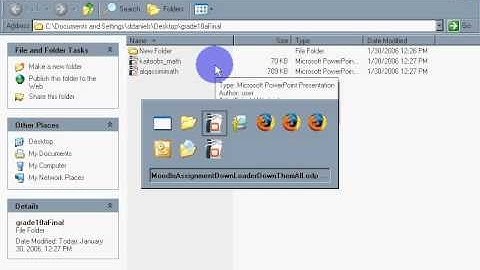 Moodle Download All Assignments Using Firefox DownThemAll : No Audio