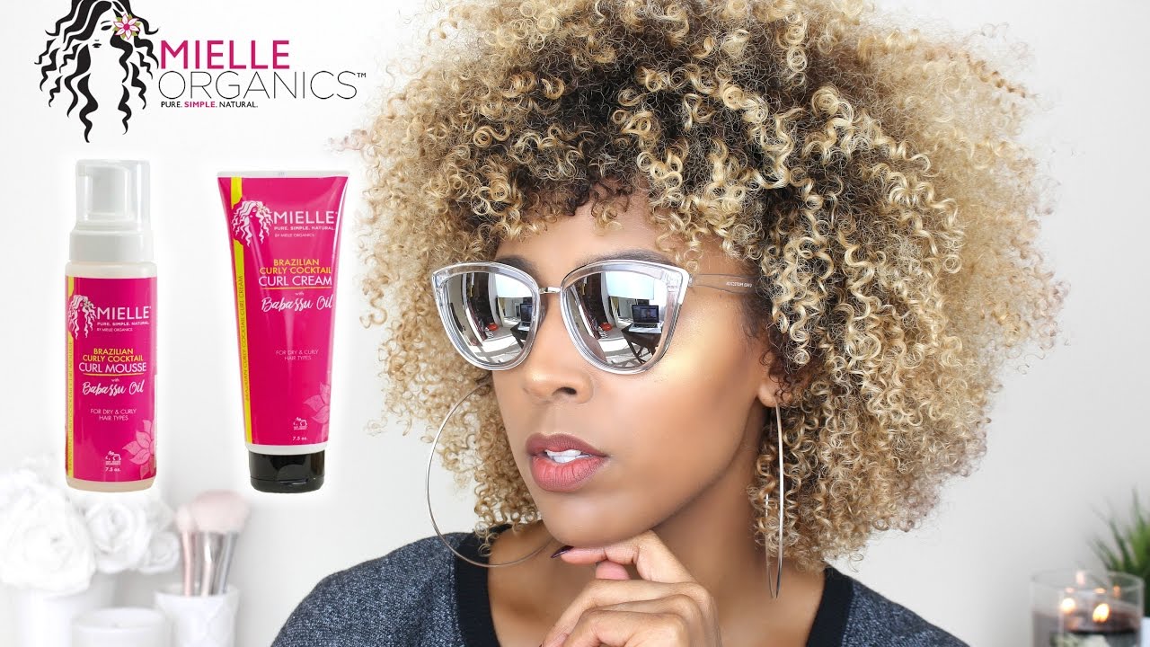 Mielle Organics  Brazilian Curly Cocktail Curl Mousse /7.5oz