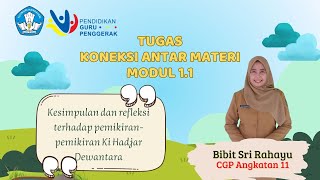 Koneksi Antar Materi Modul 11  Pendidikan Guru Penggerak Angkatan 11