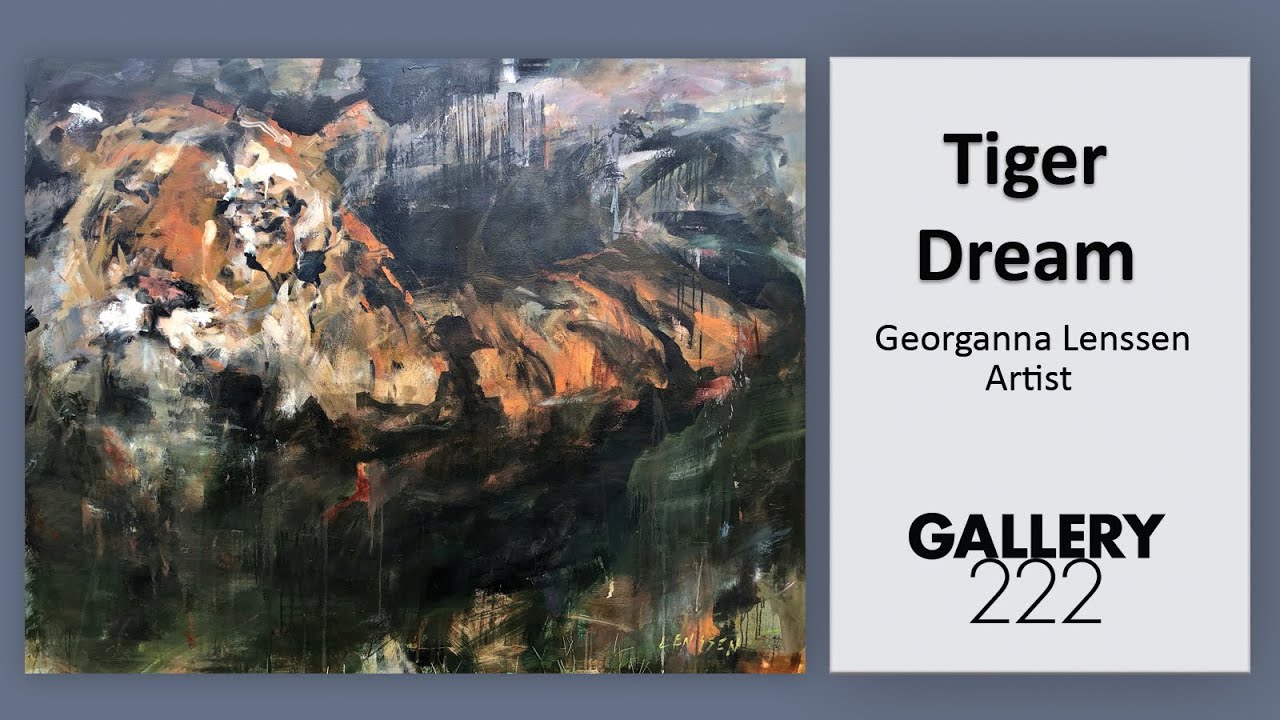 Tiger Dream - Georganna Lenssen showing at Gallery222 Malvern