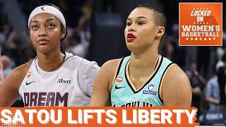 Satou Sabally Was X-Factor in Liberty's Statement Win + Caitlin Clark & Aliyah Boston Make History