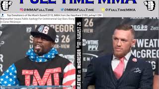 Mayweather Issues Public Apology for Controversial Gay Slurs to Conor McGregor