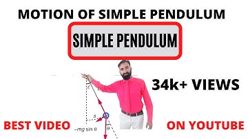 10th Class | Physics | Chapter 10 |  Motion of Simple Pendulum | Lec.03 | Haytham Academy