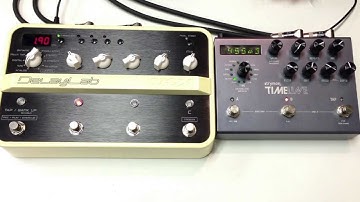 Vox Delay Lab vs Strymon Timeline