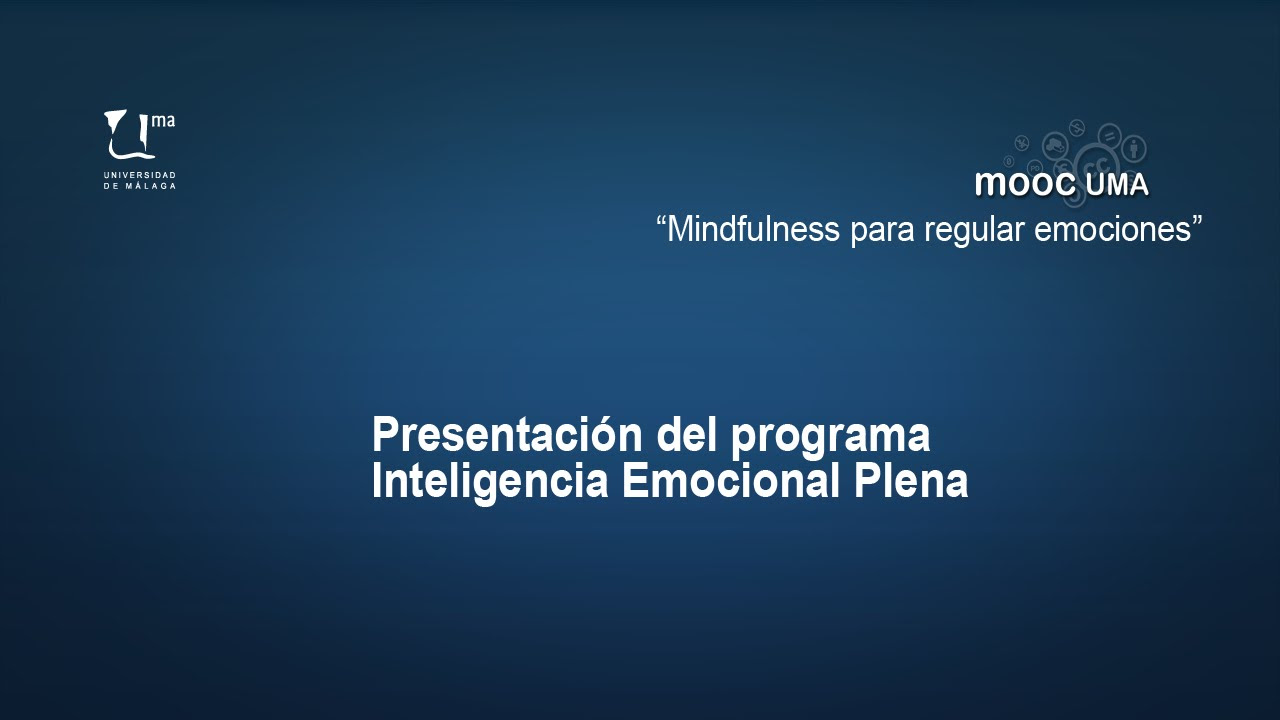 Update New MOOC UMA Mindfulness: Módulo 5 Vídeo 3