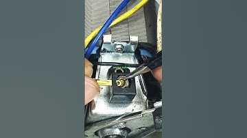 Installing the dynamo carbon brush #brush #dynamo #carbon