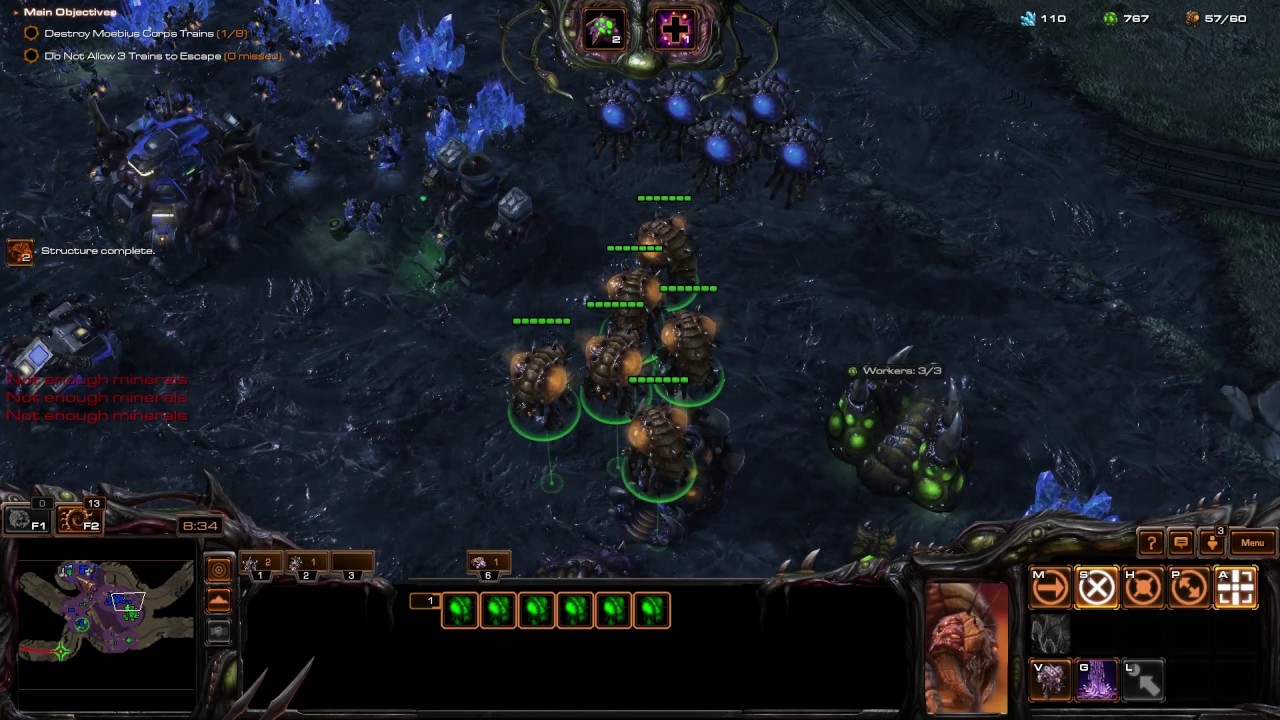 Starcraft 2 | Hard Co-Op | Abathur Gameplay | Level 8 - YouTube