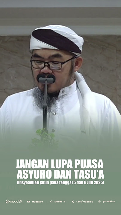 JANGAN LUPA PUASA ASYURO DAN TASU’A #shortsvideo