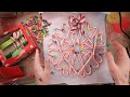 DIY candycane wreath