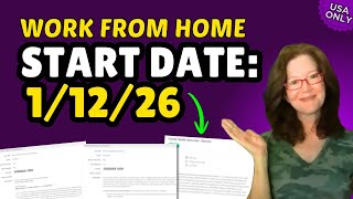 TRAINING INCLUDED !  Plus 2 NO EXPERIENCE Work From Home Jobs