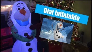 5.5ft Olaf Christmas Inflatable