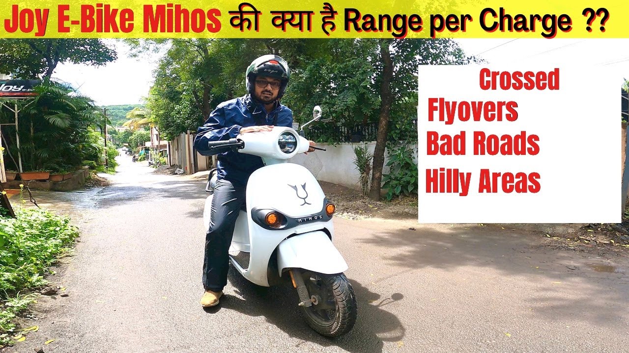 🚀Joy E-Bike Mihos Range Test: Tackling India's Toughest Roads! 😳🛵@JoyEBike