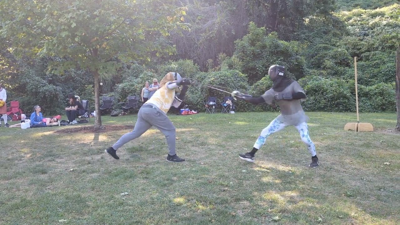 Salvadore vs Robert - Single Rapier - September 15th Debatable Lands Practice (1/x)