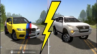 Spintires Mudrunner Bmw X5 Vs Toyota Fortuner Offroad Test