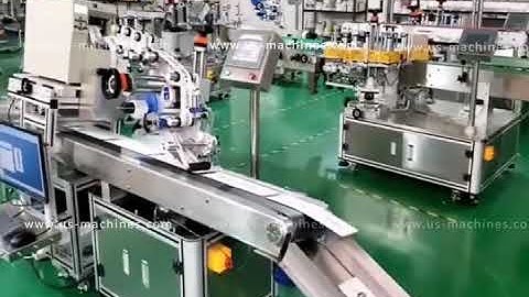 Computer programer real time bar code label printing labeling machine with paging system
