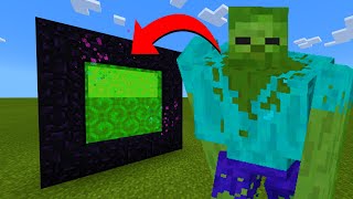 How To Make A Portal To The Mutant Zombie Dimension in Minecraft!