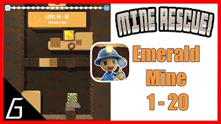Mine Rescue | Gameplay Level 24 | Emerald Mine Solution screenshot 4