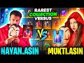NayanAsin Vs MuktiAsin Collection Battle 🥰 Who Will Win 5-5 All - Garena Free Fire