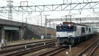 中央本線5875列車(塩浜～南松本)EF64-1021+1003重連