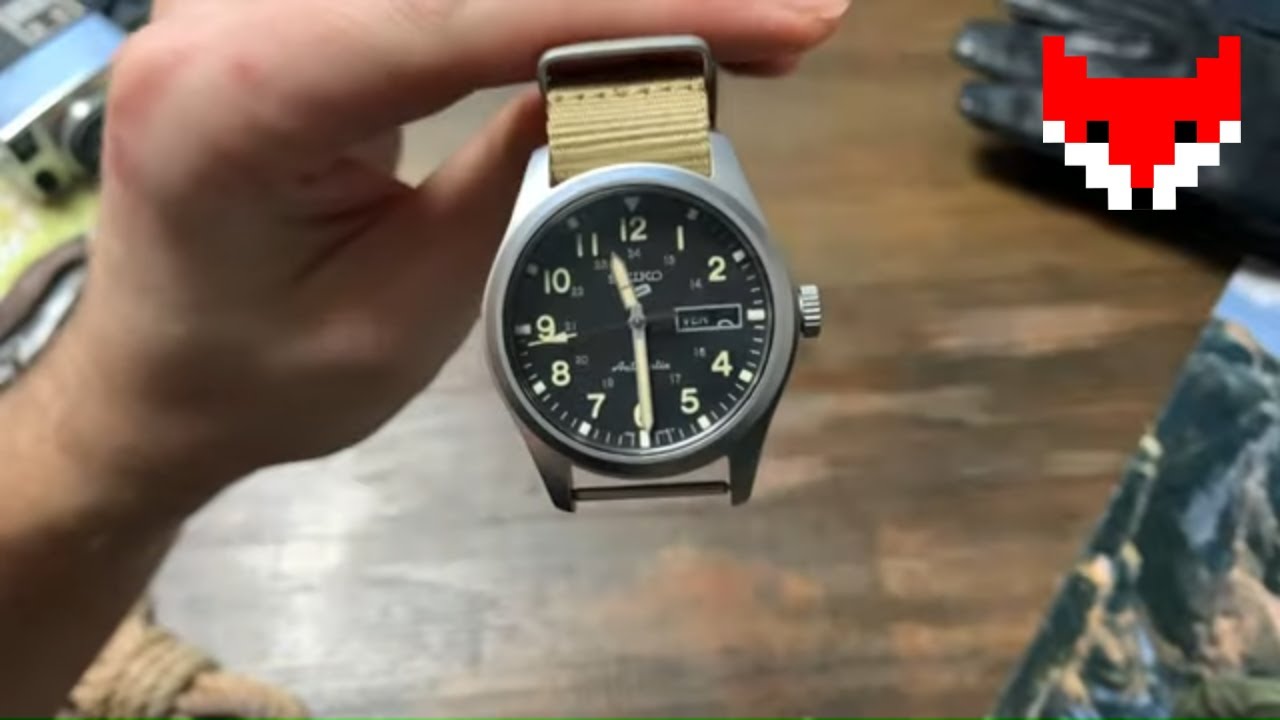 YouTube Automatik Armband Nylon SRPG35K1 - mit | Herren | Analog | Filed Watch Seiko Seiko Uhr