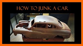 Building a junk car for a new diorama