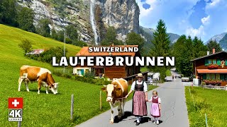 Lauterbrunnen, Switzerland 4K Walking Tour | The World's Most Beautiful Village 🇨🇭 screenshot 5