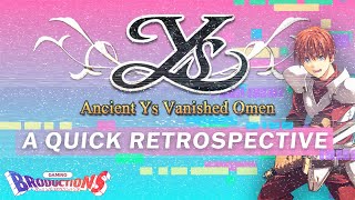 Ys 1 Chronicles: Ancient Ys Vanished | A Quick Retrospective