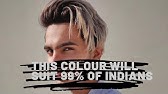 Blonde HIGHLIGHTS on Black Hair at Home | MEN Hair Colour Transformation  2019 - YouTube