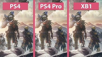 Destiny 2 – PS4 vs. PS4 Pro vs. Xbox One Graphics Comparison & Frame Rate Test