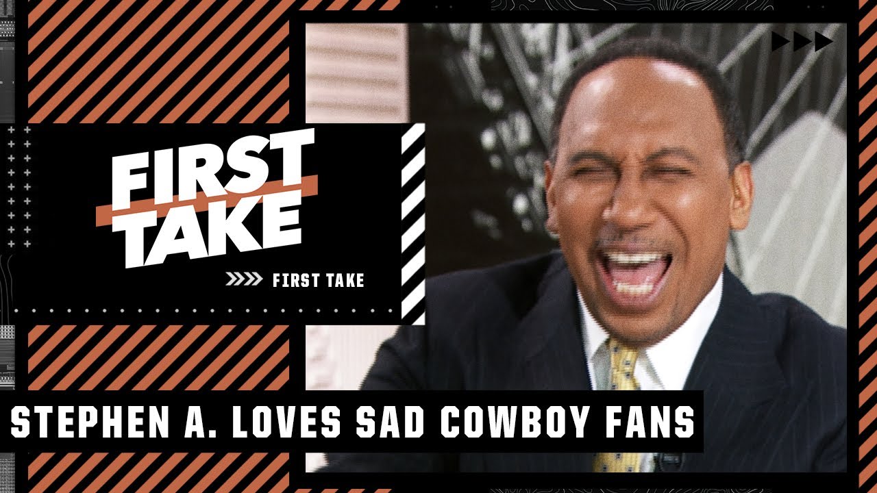 Stephen A. LOVES basking in Cowboys fans’ misery | First Take – ESPN