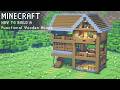 Minecraft: How To Build a Functional Wooden Survival House (Tutorial)