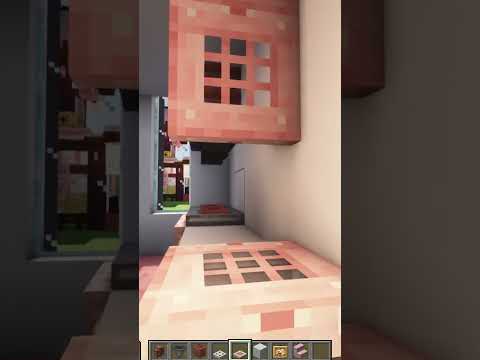 【マインクラフト】かわいいキッチンの作り方【マイクラ建築】#shorts