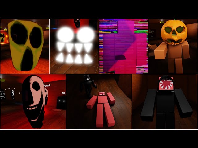 ALL Monsters + NEW Gamepass Morphs in Doors Roleplay Roblox 