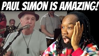 PAUL SIMON Wristband REACTION  This man is still making amazing music at 75! First time hearing