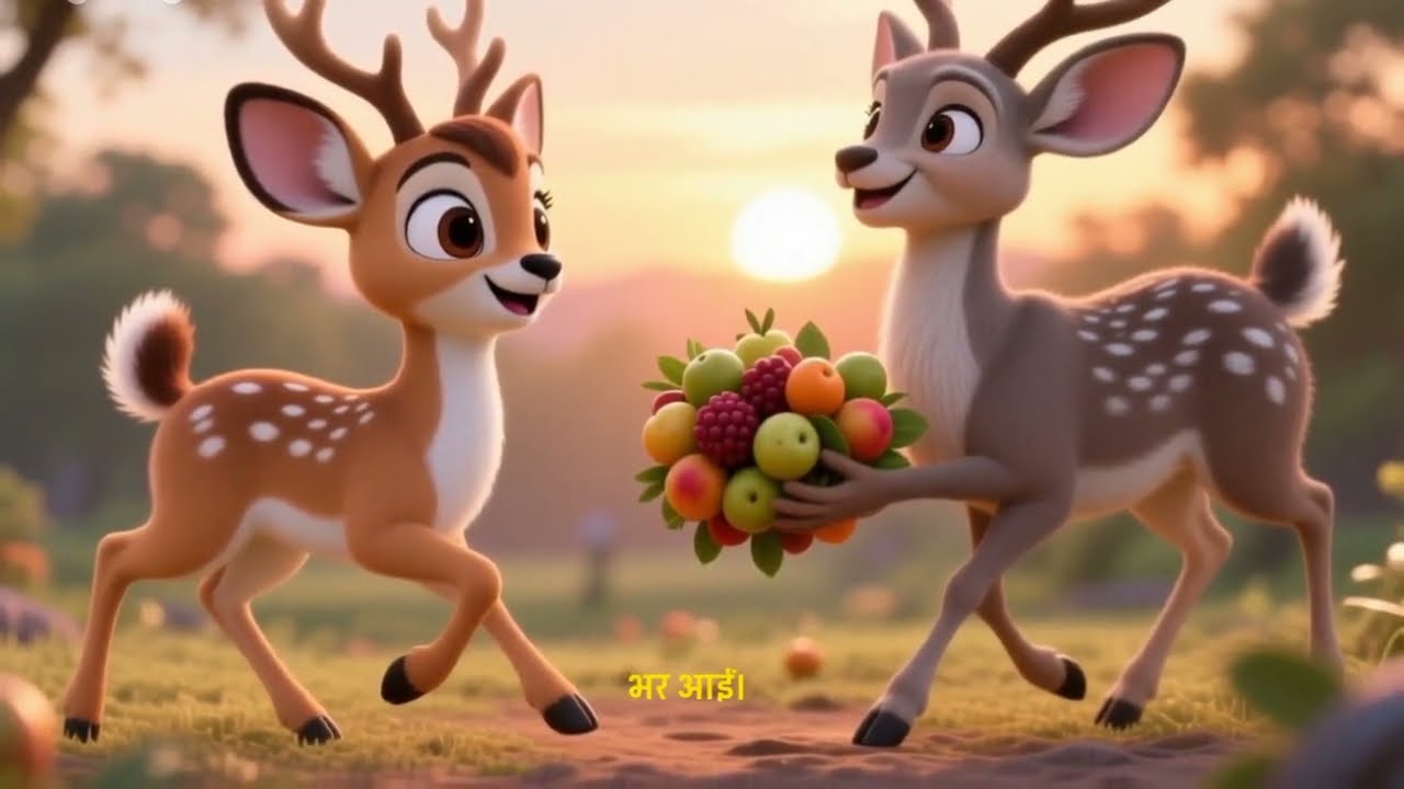  हिरण और टूटा हुआ सपना 😢🦌 | Emotional Animal Story | 3D Cartoon Video 