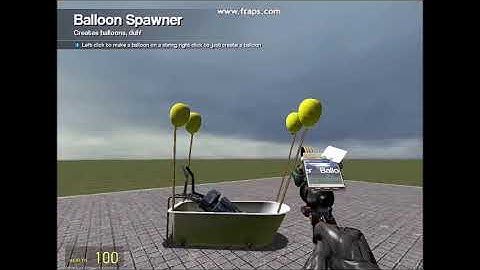 Garrys Mod: How to make a flying machine!!!